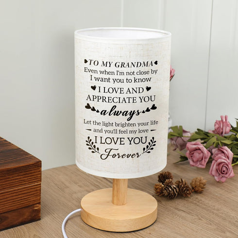 Personalized Grandma Night Light Perfect Birthday Gift from Grandkids